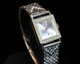 CROTON NIVADA GRENCHEN Ladies White Gold Diamond Wristwatch