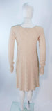 KRIZIA Cream Cashmere Knit Dress Size 42