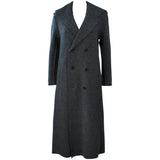 COMME DES GARÇONS Gray Boiled Wool Coat Size S