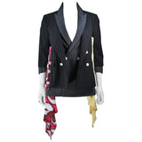 COMME DES GARÇONS Double Breasted Jacket with Bag Pockets M