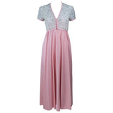 VICTORIA ROYAL Pink Beaded Gown Size 2-4