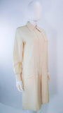 YVES SAINT LAURENT Safari Style Shirt Dress Size Small