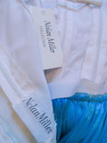 NOLAN MILLER Blue Gown, One Shoulder Size 2-4