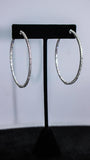 DIAMOND 14 Karat Gold Hoop Earrings