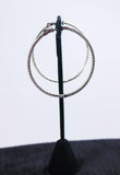 DIAMOND 14 Karat Gold Hoop Earrings