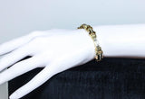 DIAMOND with 14 Karat White and Yellow Gold Bracelet