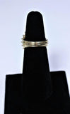 DIAMOND Round Cut 14 Karat Gold Ring Size 6 1/2