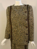 PAULINE TRIGERE 1980s 3 pc Wool Tweed Ensemble