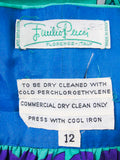 EMILIO PUCCI 1970s Silk Print Blouse & Skirt Ensemble