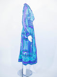EMILIO PUCCI 1970s Silk Print Blouse & Skirt Ensemble