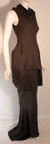 RICK OWENS 2004 Queen Burnt Umber Gown 4-6