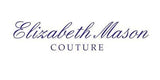 ELIZABETH MASON COUTURE Fitted Silk and Lace Cocktail Dress