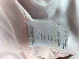 MIU MIU Tan Leather Smocked Detail Zip Front Leather Jacket Size 2-4