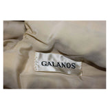 JAMES GALANOS 1960s 3 pc Silver Metallic Ensemble