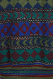 MISSONI Men's Circa 1990s Blue & Green Abstract Sweater