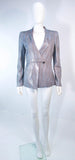 GIORGIO ARMANI Blue Silver Grey Rhinestone Jacket