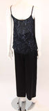 GIORGIO ARMANI Beaded Navy Evening Suit 3 pc Size 46