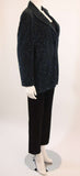 GIORGIO ARMANI Beaded Navy Evening Suit 3 pc Size 46