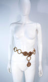 BUTLER & WILSON Gold Tone Dangle Belt