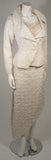 NOLAN MILLER Custom Couture Skirt Suit Size Small