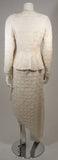 NOLAN MILLER Custom Couture Skirt Suit Size Small