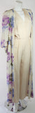 NOLAN MILLER Attributed Silk Jumpsuit Ensemble with Coat