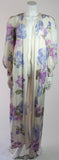 NOLAN MILLER Attributed Silk Jumpsuit Ensemble with Coat
