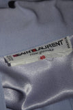 YVES SAINT LAURENT Periwinkle Belted Shirt Dress
