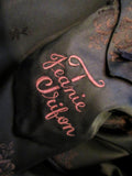 CUSTOM Dark Brown Mink Coat with Fox Fur Cuffs and Collar Size 8-12