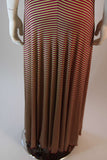 STEPHEN BURROWS 1970s V-neck Empire Waist Jersey Dress