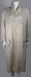 PIERRE BALMAIN Vintage Oversized Khaki Coat