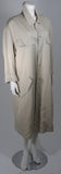 PIERRE BALMAIN Vintage Oversized Khaki Coat