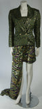 BILL BLASS Strapless Dress w/ Blazer and  Wrap XS Petite