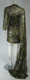 BILL BLASS Strapless Dress w/ Blazer and  Wrap XS Petite