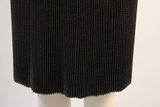 KRIZIA MAGLIA Sweater with Lace Inset and Metallic Skirt