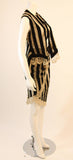CUSTOM Reworked Victorian Fabric Skirt and Vest Ensemble