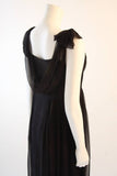 ZAC POSEN Steam Punk Layered Black & Nude Silk Dress