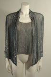 OSCAR DE LA RENTA Evening Blouse and Camisole Size 8