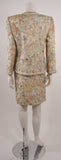 OSCAR DE LA RENTA 4 pc Baroque Skirt Suit