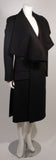 JOHN GALLIANO Over-Sized Asymmetrical Collar Coat Size 42