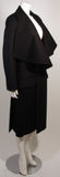 JOHN GALLIANO Over-Sized Asymmetrical Collar Coat Size 42