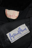 HOWARD GREER 2 pc Velvet Gown, Beaded Bolero Size Small