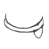 VINTAGE Distressed Metal Drape Chain Belt with Safety Catch