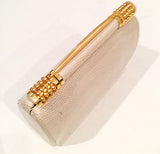 RODO Italy White Snake Skin Clutch and Cross Body Purse