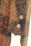 CHANEL HAUTE COUTURE 1960s Black and Multicolored Plaid Boucle Coat