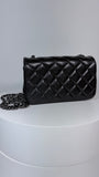 Chanel mini classic flap bag "So Black" new in original box