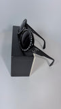 Chanel vintage rhinestone sunglasses with oval shaped lenses