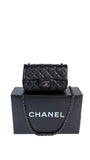 Chanel mini classic flap bag "So Black" new in original box