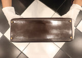 HERMÈS Vintage Brown Leather Kelly 28 Handbag Circa 1964