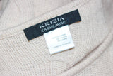 KRIZIA Cream Cashmere Knit Dress Size 42